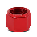Fit Aluminum/steel Hard Line Red 10-an 5/8" Tubing Sleeve Nut Flare
