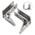 Secure Glass Panels With Stainless Steel Magnetic Hinges Reliable
