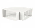 Manrose 110mm x 54mm Flat Channel 90 Degree Bend