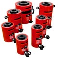 30 Ton Hollow Plunge Hydraulic Cylinder 50mm Stroke 210mm Closed