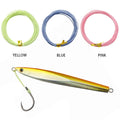 Fishing Gear Luminous Line Pe Pwc Wire Core Assist Cord 60-150lb 7x7