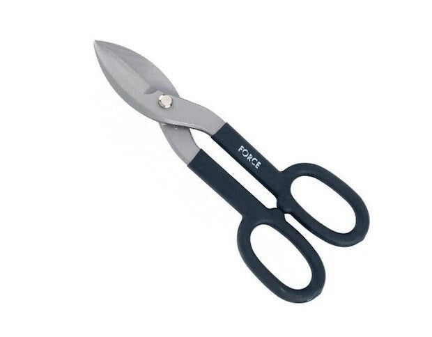 Force 5055P1 10'' American Type Straight-Cut Tin Snip Metal Sheet Tanners Cutter