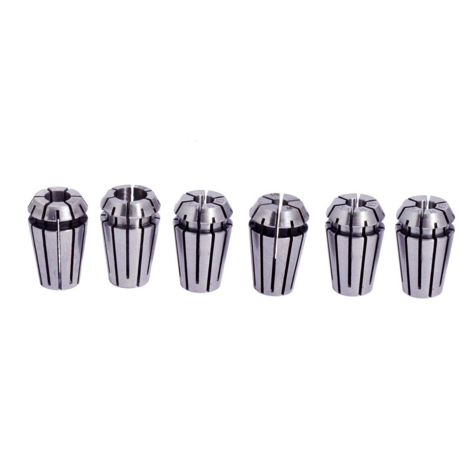 Precision 6pc Er11 Collet Set Tir 0.0004" / 10μM 1/16-1/4 Usa Sell
