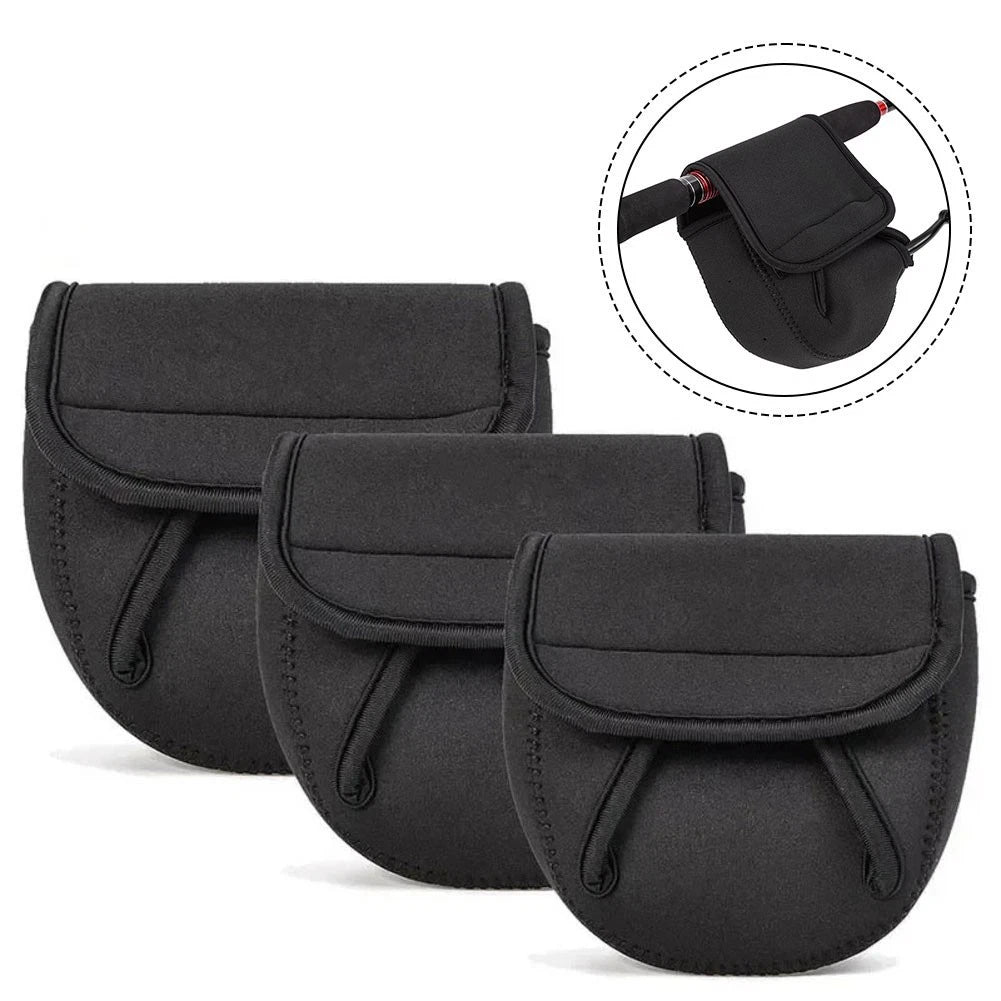 Portable Neoprene Fishing Reel Cover With Airflow For Moisture