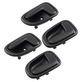 Interior Door Handle for Toyota Corolla DX 1993-1997 Set of 4 Plastic Black
