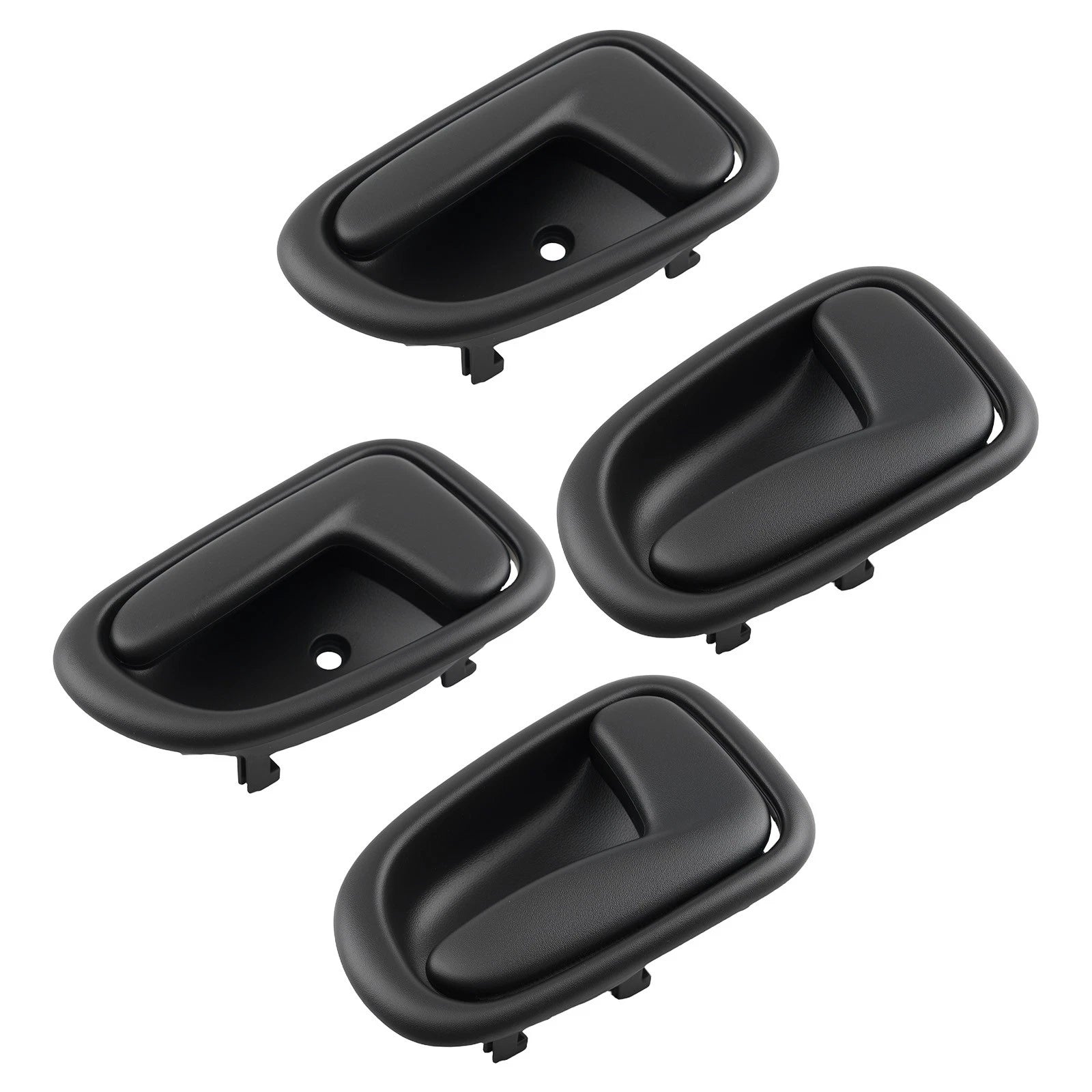 Interior Door Handle for Toyota Corolla DX 1993-1997 Set of 4 Plastic Black