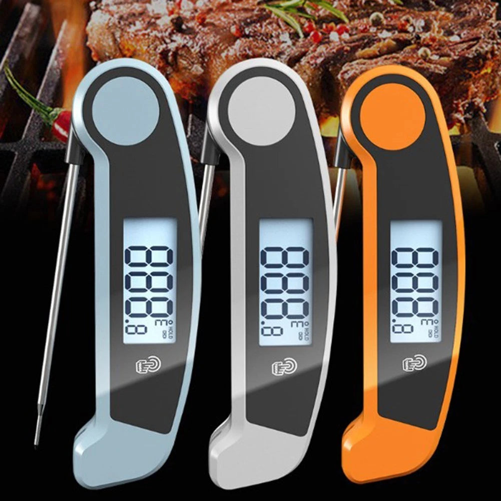 Foldable For Instant Read Thermometer For Meat For Baking Roasting
