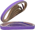 SATC 20 Pack 1/2" x 18" File Sanding Belt 40 Grit by SATC