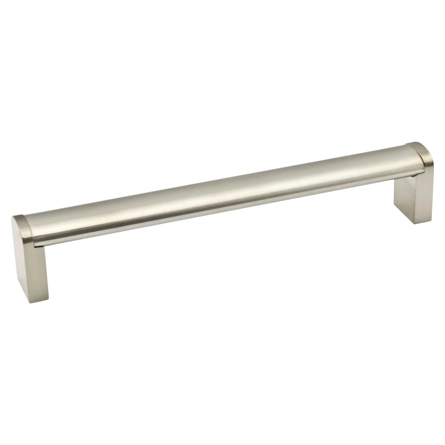 Slate Edition 7-9/16" Center Brushed Nickel Kitchen Cabinet Handle