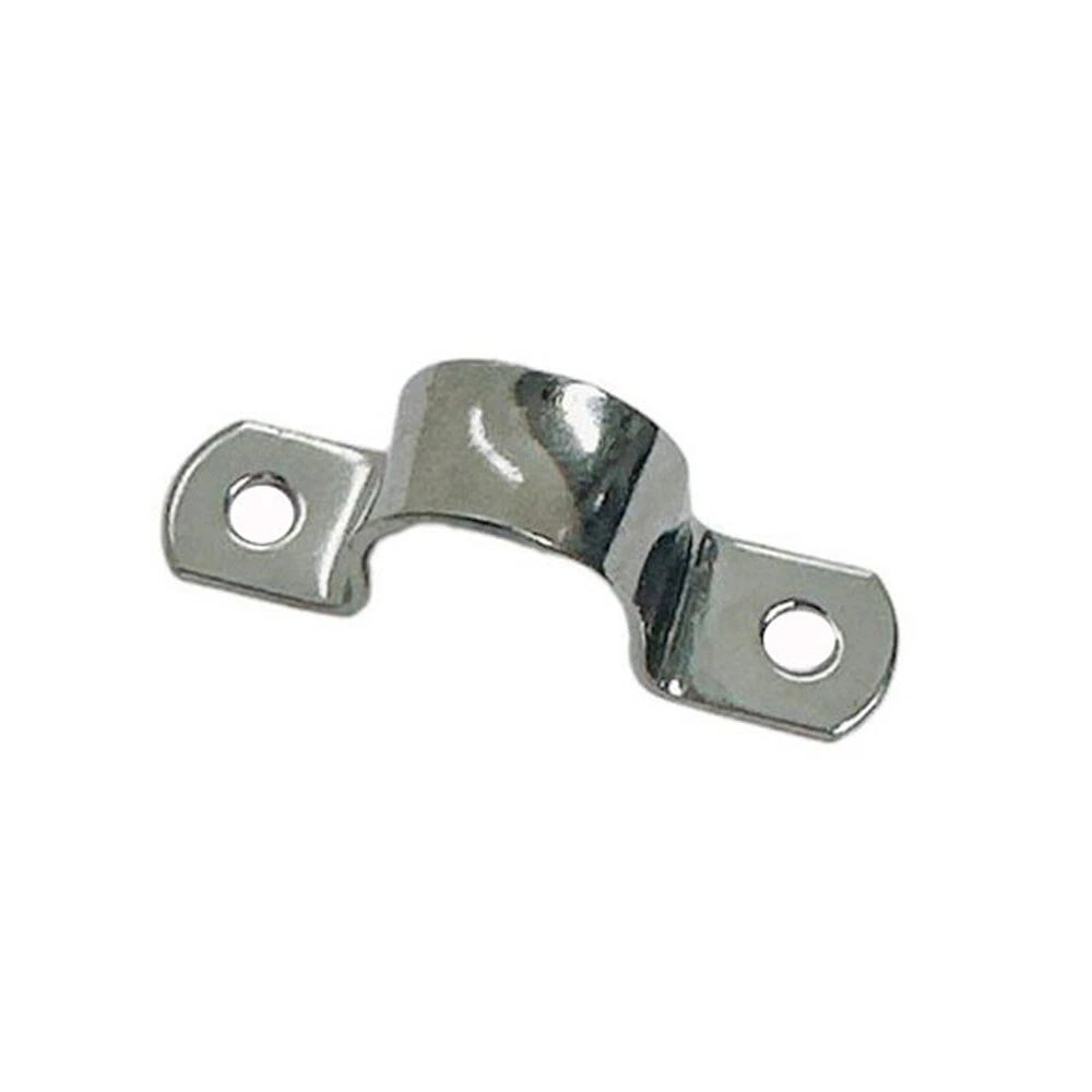 9/16" Stainless Steel T316 Pad Eye Tie Down Kayak Deck Loops 2 Hole