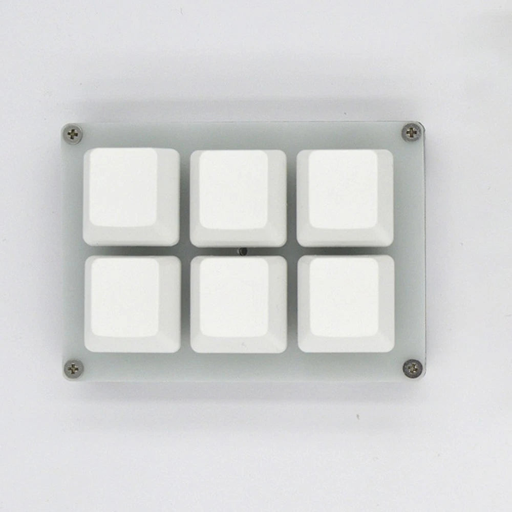 Diy Customize Usb Programmable Mechanical Keyboard 6 Keys Macro