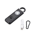 3 In1 Safety Alarm For Women 130db Siren With Keychain Emergency Light