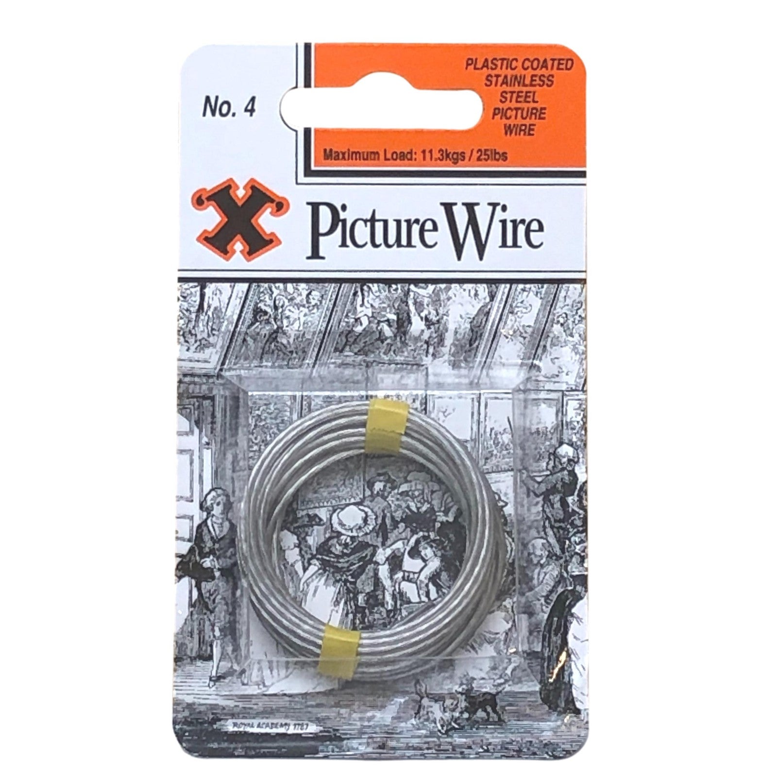 X Picture Hanging Wire Stainless Steel 3M No.4