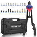 WORKPRO 16" Rivnut Tool Kit 11 Metric & SAE Mandrels