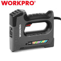 Workpro 110V 6 In 1 Staple Gun Corded Electric Stapler Tacker Brad