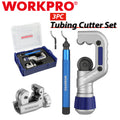 WORKPRO 3-Piece Tubing Cutter Set Pipe Cutter with 1/8"–1-1/4"