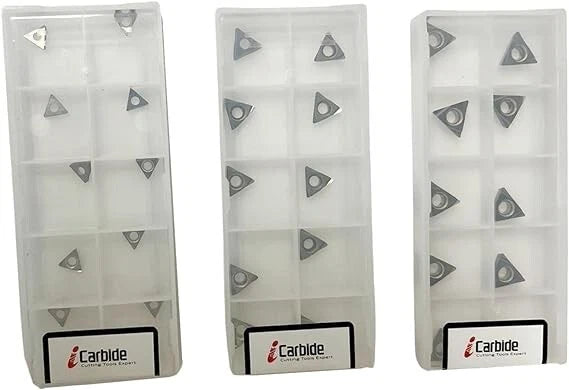 Boring Head Carbide Inserts Set 30pcs TBCT060104, TBCT090204, TBCT110304 US SELL