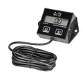 Digital Engine Rpm Tach Hour Meter Tachometer Gauge For Moto Marine