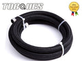 AN -10 AN10 Nylon Braided Stealth Black Hose 1m