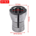 Collet Chuck Adapter For Woodworking And Engraving Applications