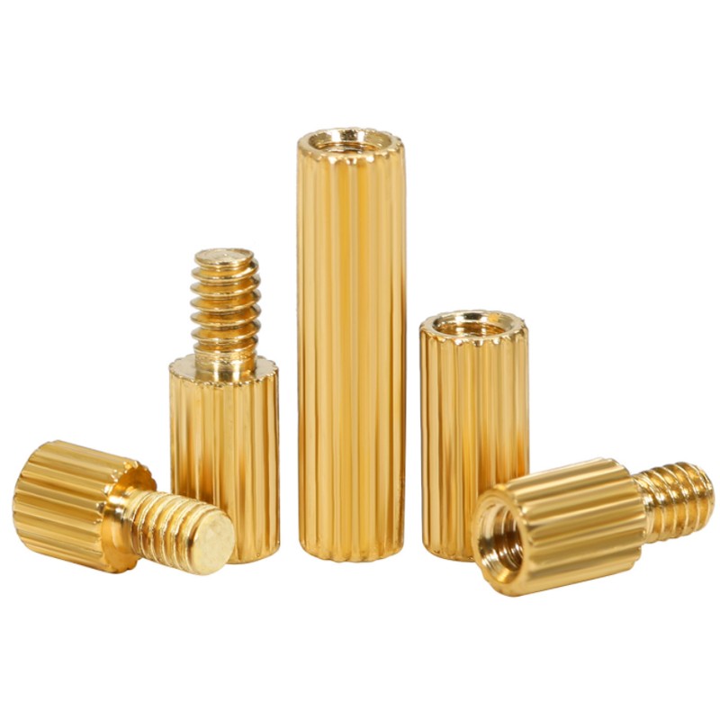M2 Brass Round Standoff & Female-Female Spacer