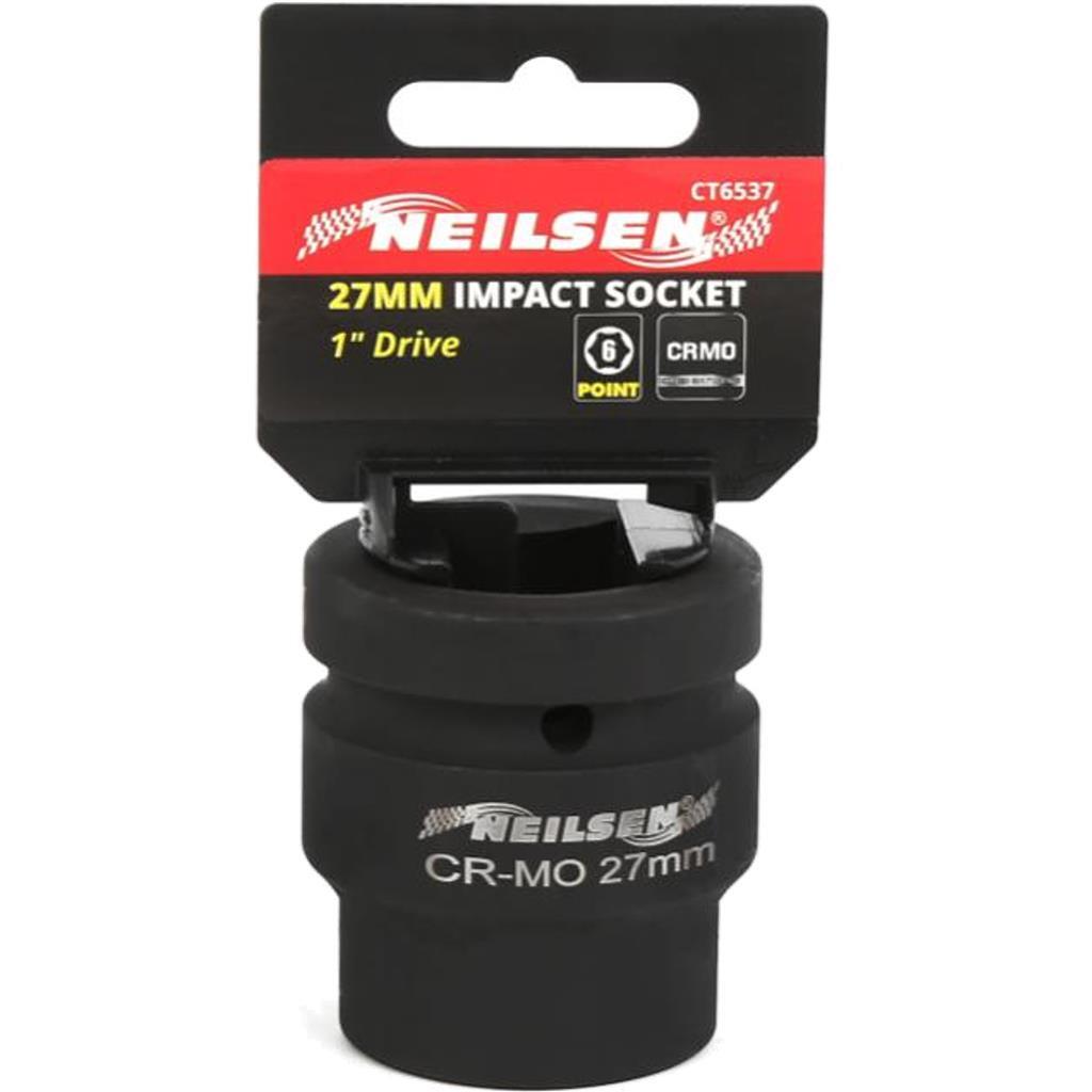 Neilsen 27mm Impact Socket - 1" Drive