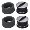 2 Inner + 2 Foam Filter Set For Bissell Powerforce Helix 1240 12401
