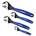 WORKPRO 4-Piece Adjustable Wrench Set 6–12 Inch by WORKPRO