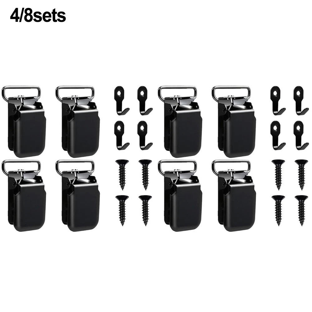 Rug Hanging Clips Wall Mount Clips Iron+plastic Materials