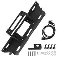 Black Front Winch mount Kit for GMC Sierra Silverado 1500 99-07 Behind