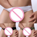 Men Crotchless Underwear Open Front Thong G-string Tback Open Butt
