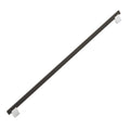 Bridge Style Metal Handle, Chrome Black, 20-1/8" (512 Mm) Overall