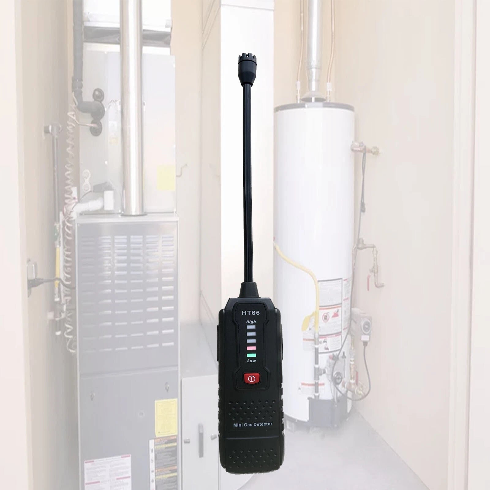 Handheld Combustible Gas Leak Detector Sniffer Methane Lpg Lng Sewer