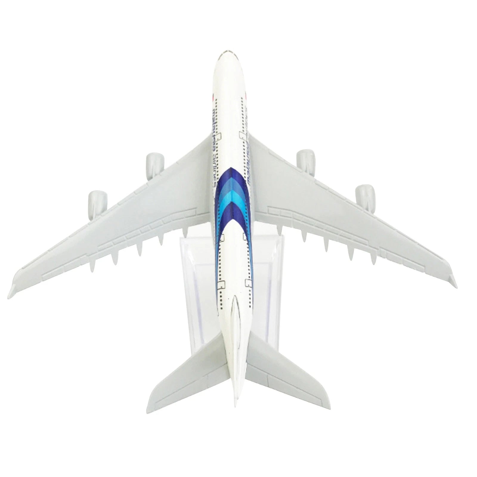 1:400 Alloy Malaysia Airlines A380 Airplane Aviation Model With