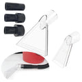 Floor Nozzle Swivel Head For Carpet Cleaning With Clear Tips And