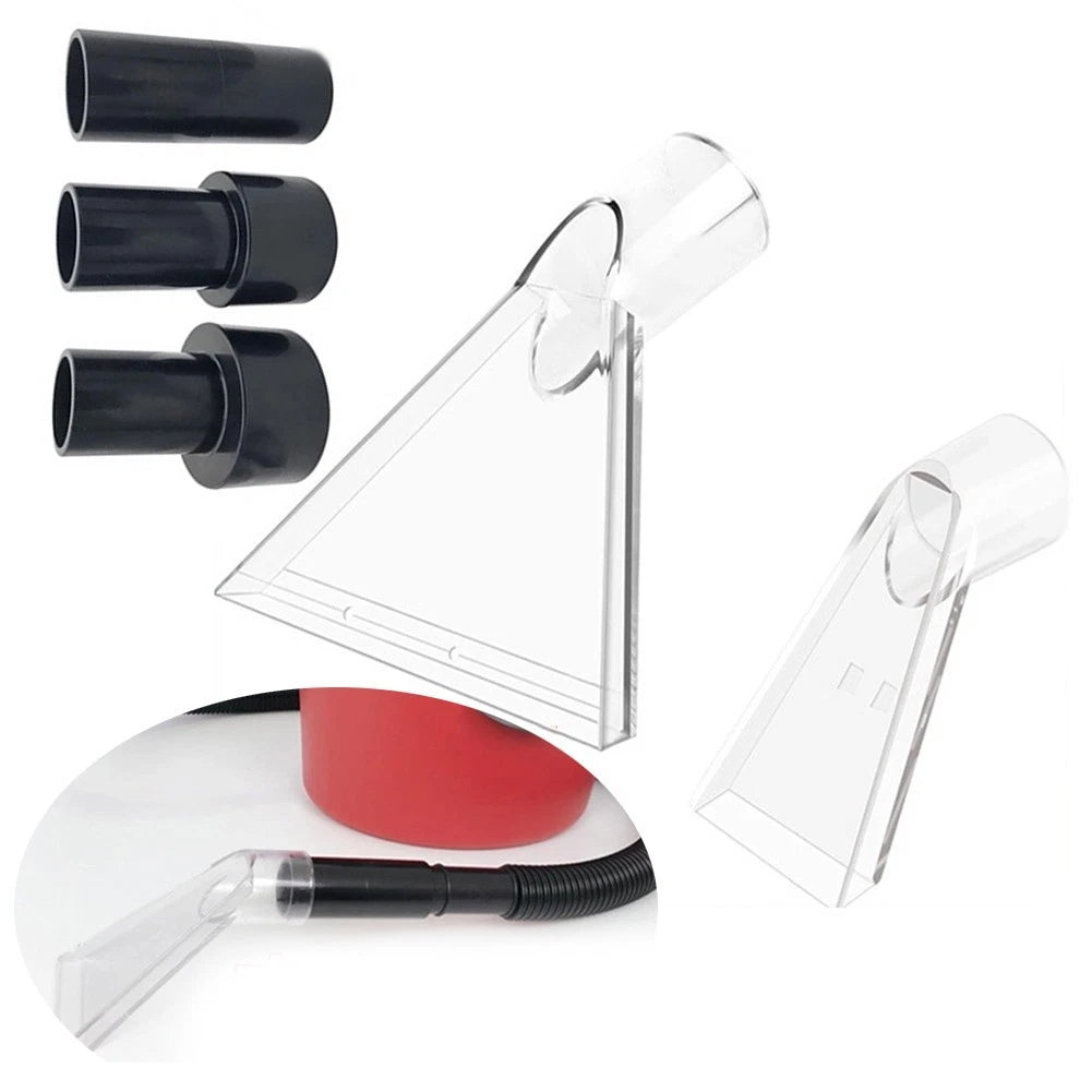 Floor Nozzle Swivel Head For Carpet Cleaning With Clear Tips And