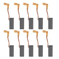 10 Pcs Different Sizes Carbon Brushes For Electric Motor Tool Repair Accessories