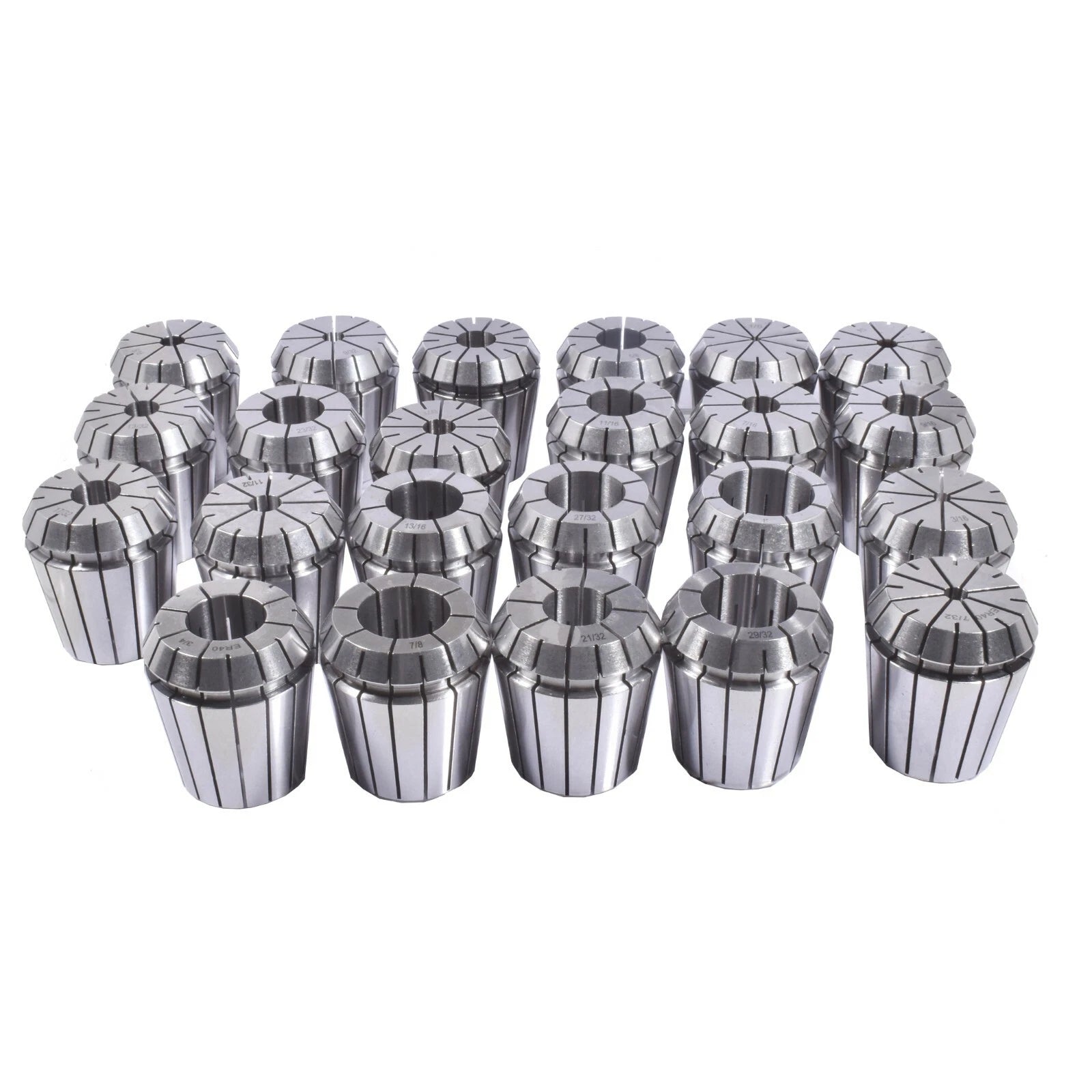 New Precision Er40 Collet Set 1/8 To 1" Tir0.0002" / 5μm Cnc Tool Usa