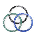 Ceramic 38mm Flat Luminous Ceramic Watch Bezel Part Fit For Skx007