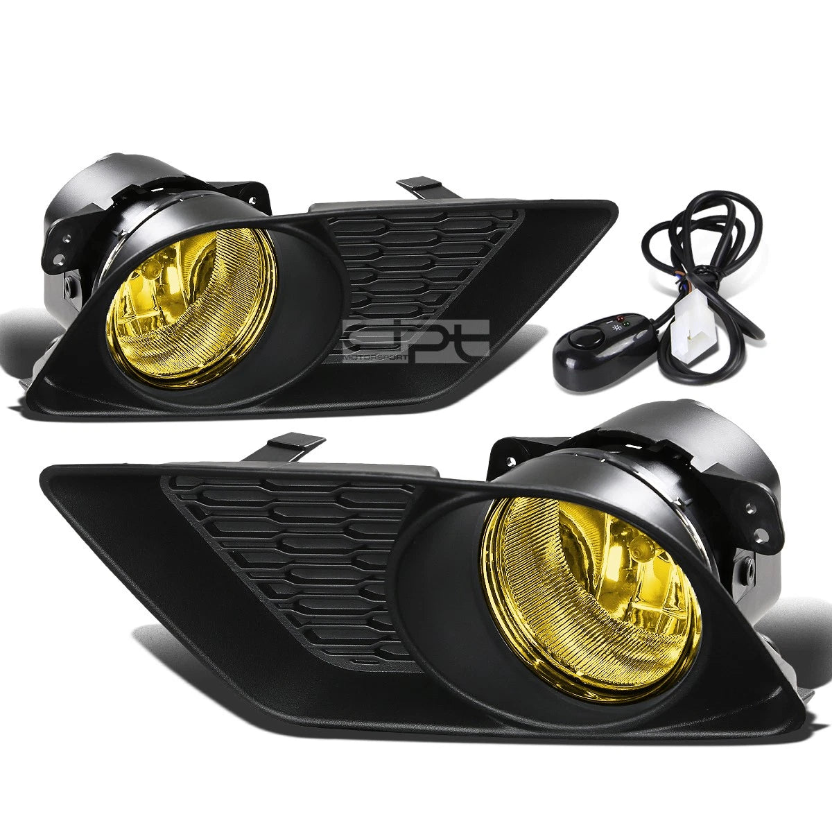 Fit 11-14 Dodge Charger Yellow Lens Oe Bumper Fog | Built Supply Co