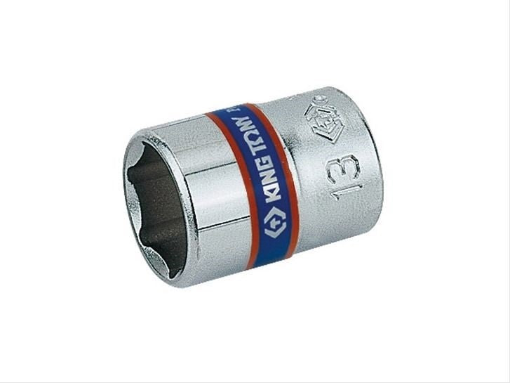 Taiwan Cr-V Alloy Steel 1/4" Dr. 6pt Socket Metric Individual:4-14MM