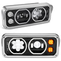 Fit 81-19 Kenworth Peterbilt White Halo Ring Led | Built Supply Co