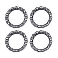 Reliable Steel Electric Bicycle Ebike Ball Bearing 4 Pairs Silver