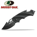 Mossy Oak Mini Folding Pocket 2.5-in Stainless Steel Drop Point Blade