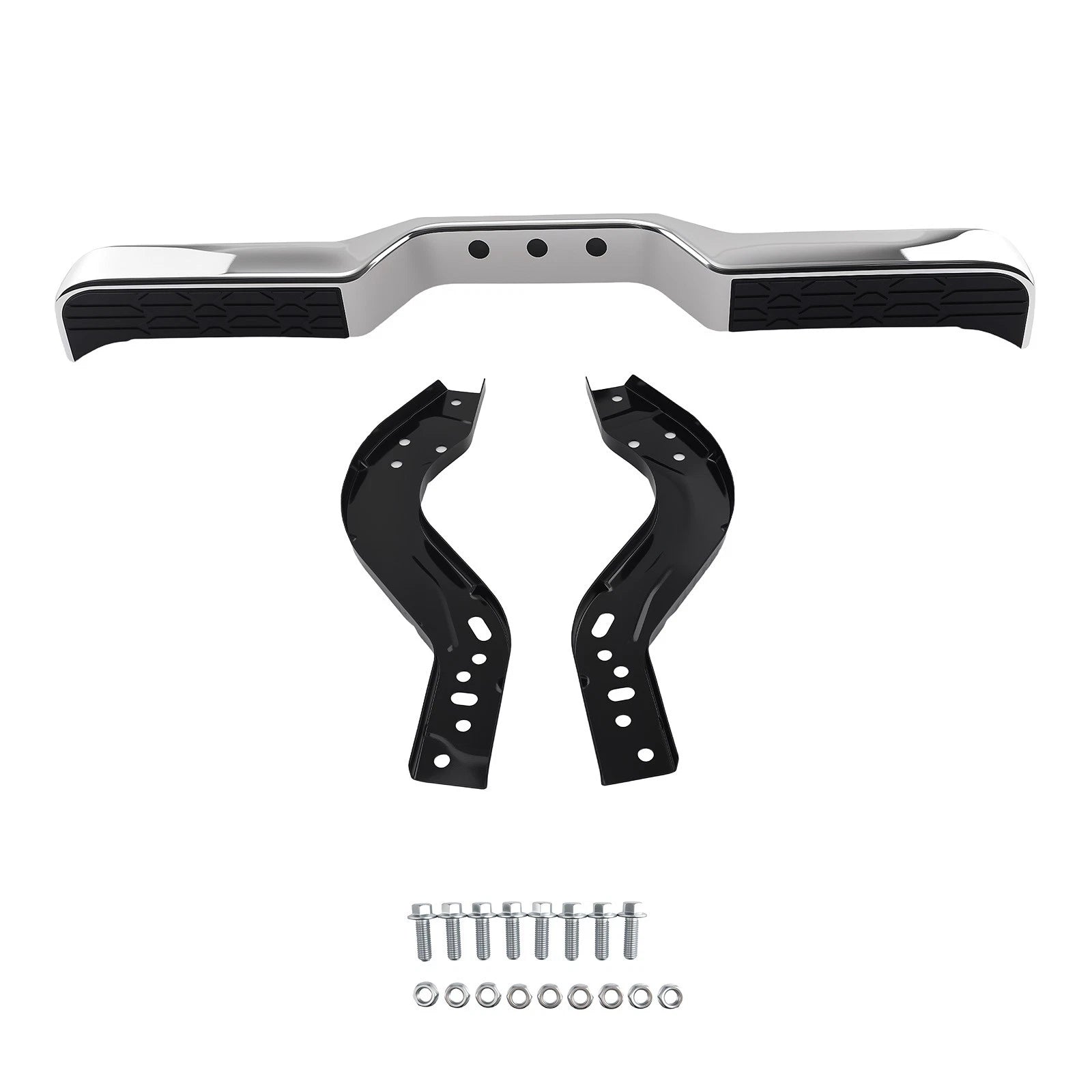 Rear Bumper Assembly for Toyota Pickup 1989-1995 Chrome Steel TO1102221