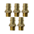 XFITTING 3/4" Pex A Male Adapter 5 Pack
