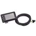 Robust Ebike Display 24V 36V 48V With 5 Pins Light Cable For Stability