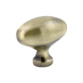 25 Pack Rok 1-31/32" Classic Football Rustic Brass Door Drawer