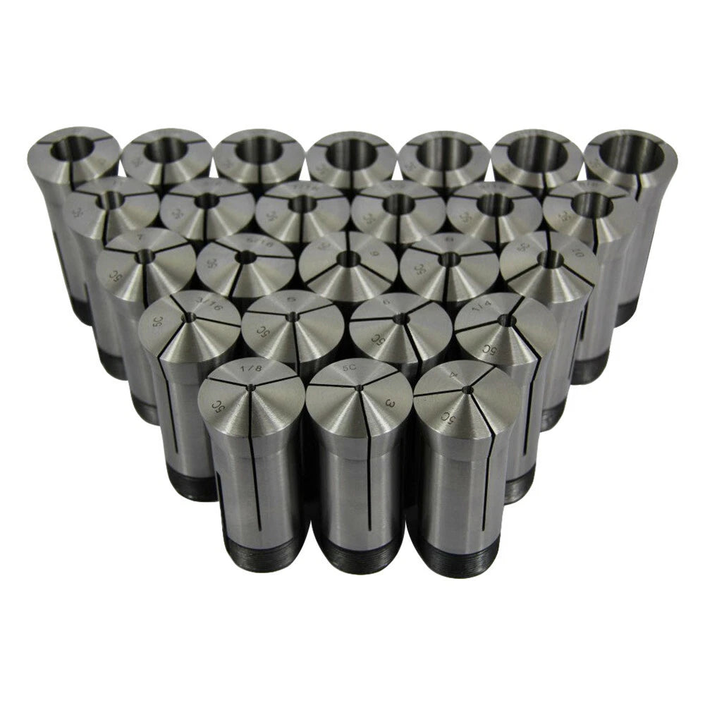 Set 5c Collet Metric 3mm - 25mm High Precision Lathe