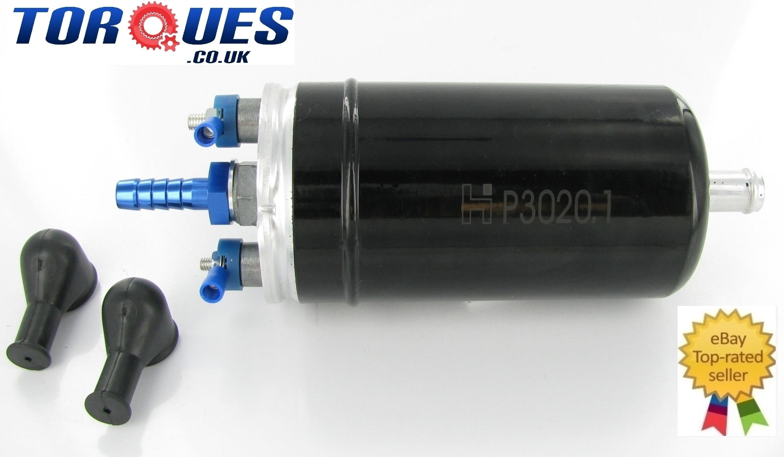 Sytec Fse Otp020 - Inline Fuel Pump- Barbed Adapters 12MM Input 8MM